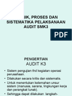 Tehnik Pelaksanaan Audit SMK3