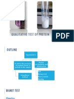 Qualitative of Proteins
