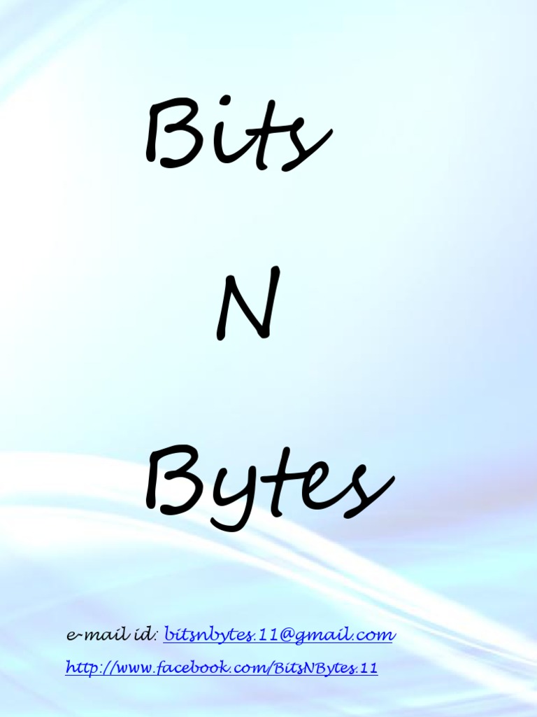 Bits N Bytes Event Schedule 2023 | PDF | Leisure