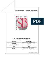 8VRA-FR-031-Sílabo Versión 2.0 - Formulación y Evaluación de Proyectos de Inversión