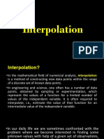 3 Interpolation