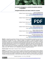 Bereta Et Al 2021 - Seletividade de Herbicidas em Ps-Emergncia e Controle de P