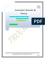 Exponential Growth & Decay - by Trockers