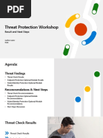 02 - Threat Protection Workshop - Results and Next Steps