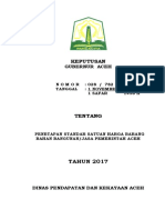 Standar Satuan Harga Bahan Bangunan Dan Jasa Kebutuhan Tahun 2016