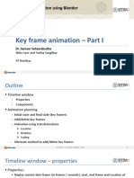 Key Frame Animation - Part I: Basic 3D Animation Using Blender