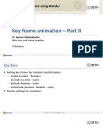 Key Frame Animation - Part II: Basic 3D Animation Using Blender