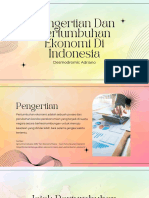 Pengertian Dan Pertumbuhan Ekonomi Di Indonesia