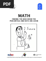 Math 6 DLP 48 - Finding The Base When The Percentage and Rate Are Given