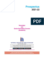 Academic Prospectus 2021 22