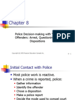 Police Decision-Making With Young Offenders: Arrest, Questioning and Dispositions