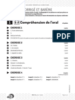 DELF A1 Scolaire Et Junior Sujet 1 Corrigé