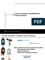 Thermo Scientific Microphazir As: Asbestos Analysis