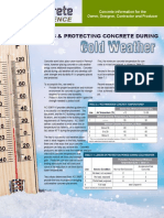 Placing & Protecting Concrete During: Concrete Information For The Owner, Designer, Contractor and Producer