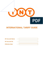 Teriff Rate of TNT