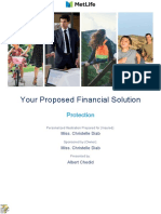 Your Proposed Financial Solution: Protection