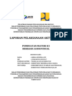 Pembuatan Materi K3 Berbasis Audiovisual