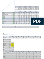 XXX XXX Gold Project Summary of Cashflow