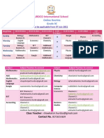 Grade IX - Routine From 07 July 2021 9C