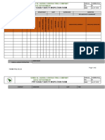 Ppe'S Daily Safety Inspection Form: Shibh Al Jazira Contracting Company Qhse Department