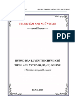 Hướng Dẫn Luyện Thi B1, B2, C1 Theo Vstep Online