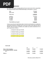 Partnership Liquidation: Answer: (D)