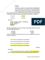 Partnership Liquidation Question#4