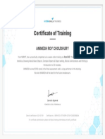 AutoCAD Training - Certificate of Completion