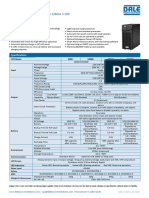 Features: E200+ Series UPS 1:1 Phase 6-10kVA 0.9PF