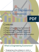 Lesson 01 Principles of Engineering Economy