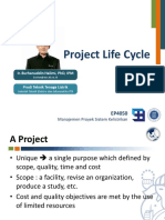 Project Life Cycle: Manajemen Proyek Sistem Kelistrikan