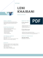 Leni Khairani: Curriculum Vitae