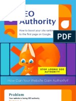 SEO Authority Pitch