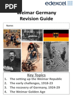 Weimar Germany Revision Guide