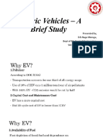 Electric Vehicles - A Brief Study