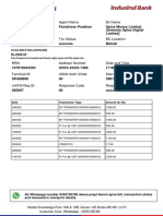 MiniStatement Invoice