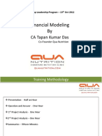 Financial Modeling By: CA Tapan Kumar Das