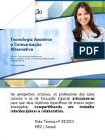 Tecnologia Assistiva e Comunicação Alternativa