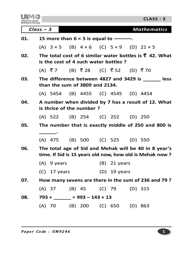 class-3-mathematics-and-reasoning-assessment-multiple-choice-questions