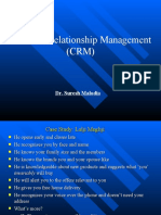 Customer Relationship Management (CRM) : Dr. Suresh Malodia