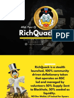 Richquack: White Paper of