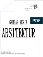 Gambar Kerja Arsitektur