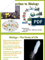 Chapter1 Biology