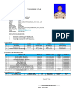 Personal Data: Curriculum Vitae