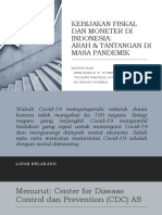 Kebijakan Fiskal Dan Moneter Di Indonesia