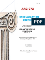 Specialization Course: Urban Theories & Practices