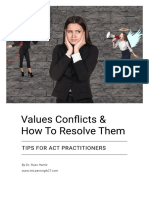 Values Conflicts and How To Resolve Them - Russ Harris, 2019