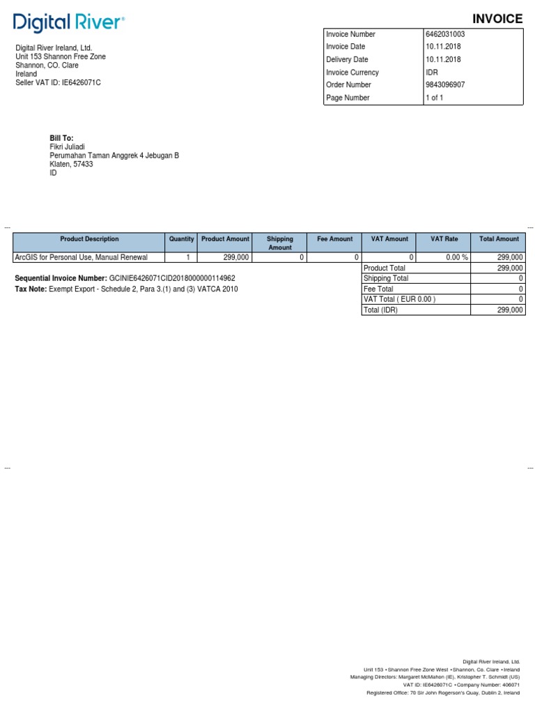 GCINIE6426071CID2018000000114962 | PDF | Value Added Tax | Government ...