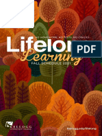 Fall 2021 Kellogg Community College Lifelong Learning schedule