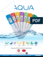 Waterproof Pocket Water Quality Meters: 2 Year